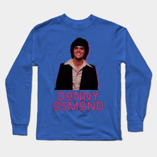 Donny osmond retro Long Sleeve T-Shirt